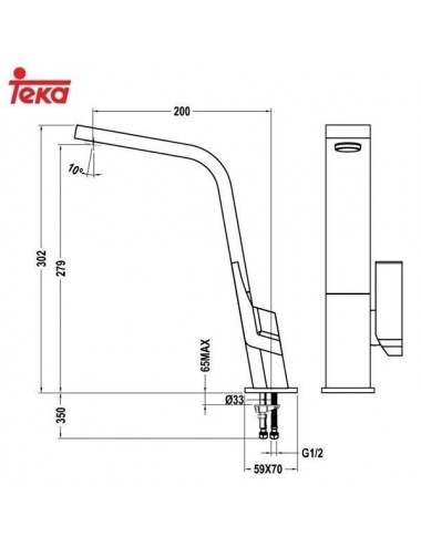Teka IC 915 WHITE Blanco Teka - 2