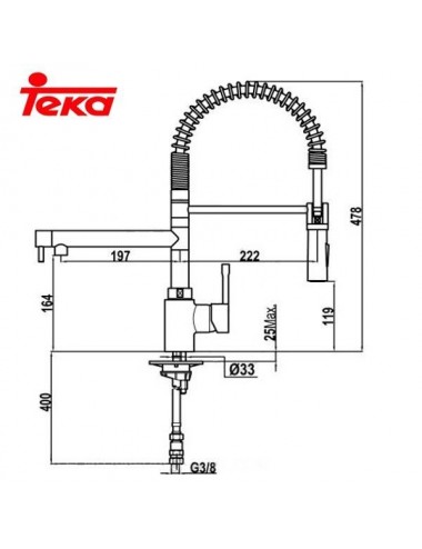 Teka MY 202 Cromo Teka - 2