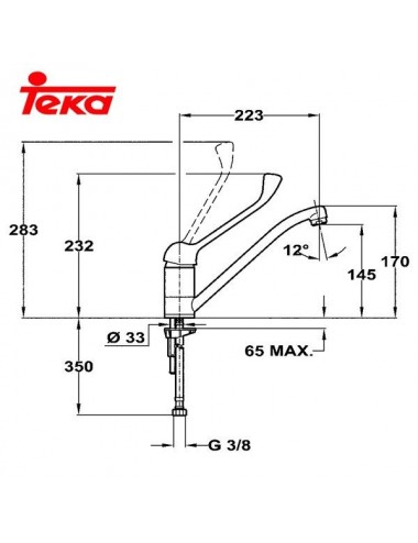 Teka MED 913 Cromo Teka - 2