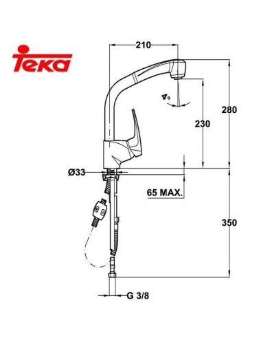 Teka MT extraíble Teka - 2