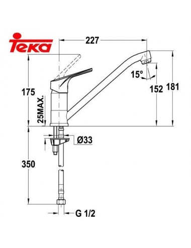 Teka MTP 913 Cromo Teka - 2