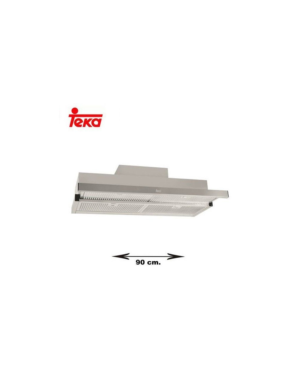 Teka Campana Telescópica CNL9815PLUS 90cm Inox 730m3/h Clase A Teka - 1 Teka Campana Telescópica CNL9815PLUS 90cm Inox 730m3/h Clase A Teka - 1