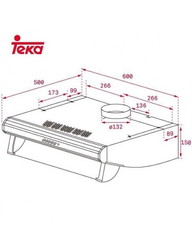 Campana TEKA C 6310 INOX