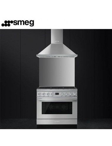 Smeg Cocina CPF9GPX Gas Natural Inox 6 Fuegos Horno Eléctrico Pirolítico Smeg - 2