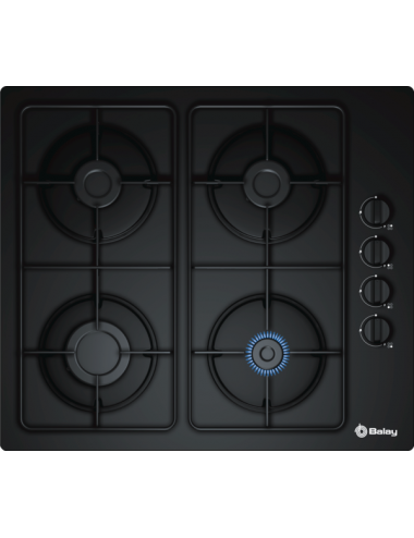 Balay 3ETG464MB hobs Negro Integrado Encimera de gas 4 zona(s) Balay - 1