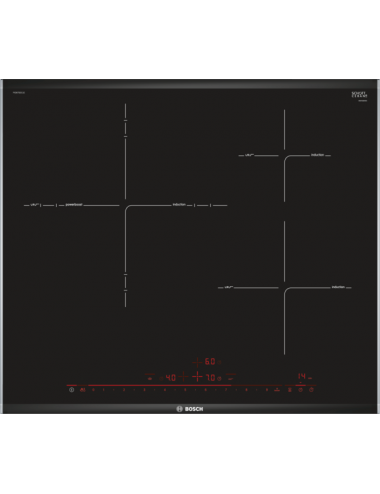 Bosch Serie 8 PID675DC1E hobs Negro Integrado Con placa de inducción 3 zona(s) Bosch - 1