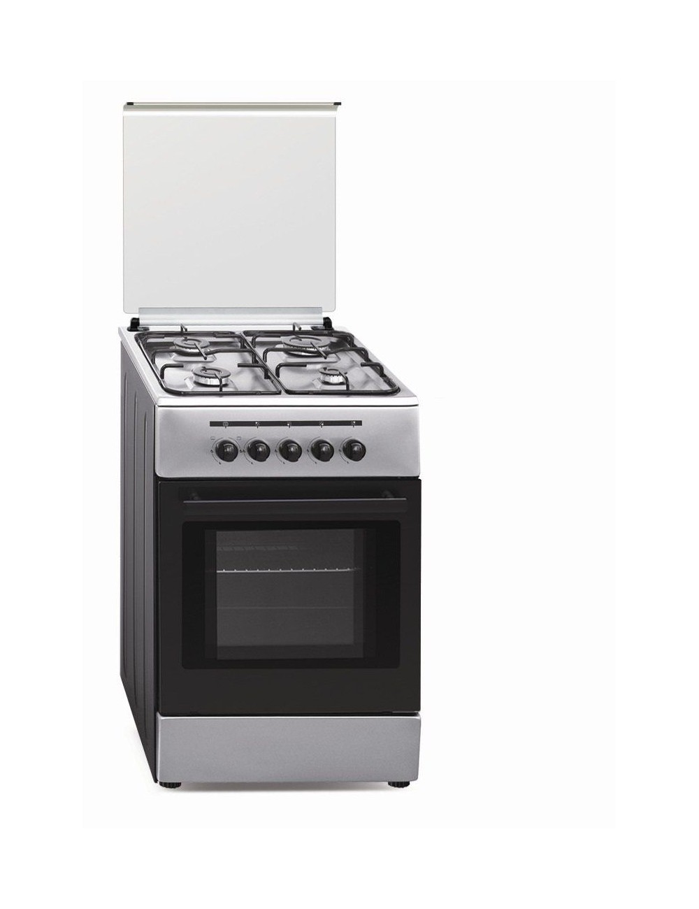 Vitrokitchen Cocina CB55IB Gas Butano Inox 4 Fuegos Horno Gas Vitrokitchen - 1