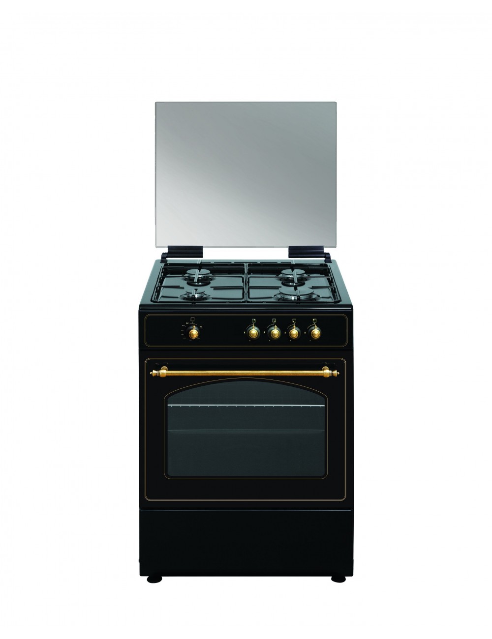 Cocina rústica gas natural Vitrokitchen RU6060N Elegance