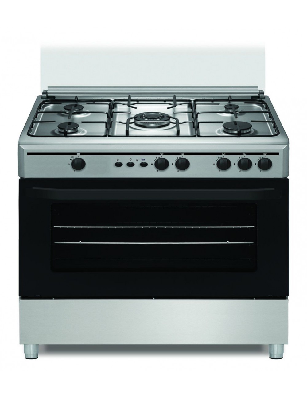 Vitrokitchen Cocina CB9060IB Gas Butano Inox 5 Fuegos Horno Gas Vitrokitchen - 1