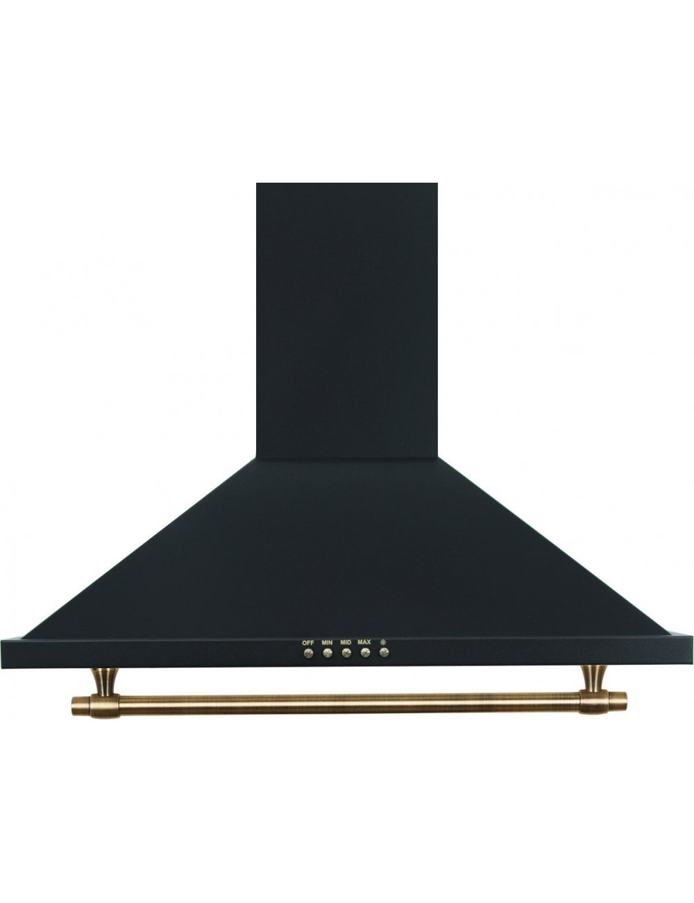 Vitrokitchen Campana Decorativa CD651R 60cm Antracita Rústica 400m3/h Clase D Vitrokitchen - 1
