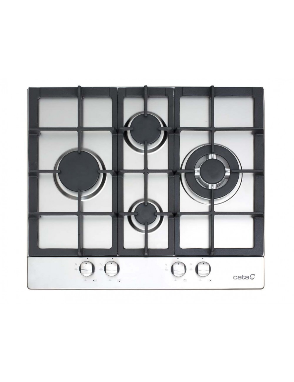 CATA LGD 631 Negro, Acero inoxidable Integrado Encimera de gas 4 zona(s) Cata - 1