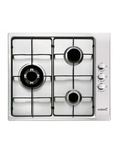 CATA ENC. GAS GI-6021 X 3 FUEGOS INOX NATURAL +CHICLES BUT. Cata - 1