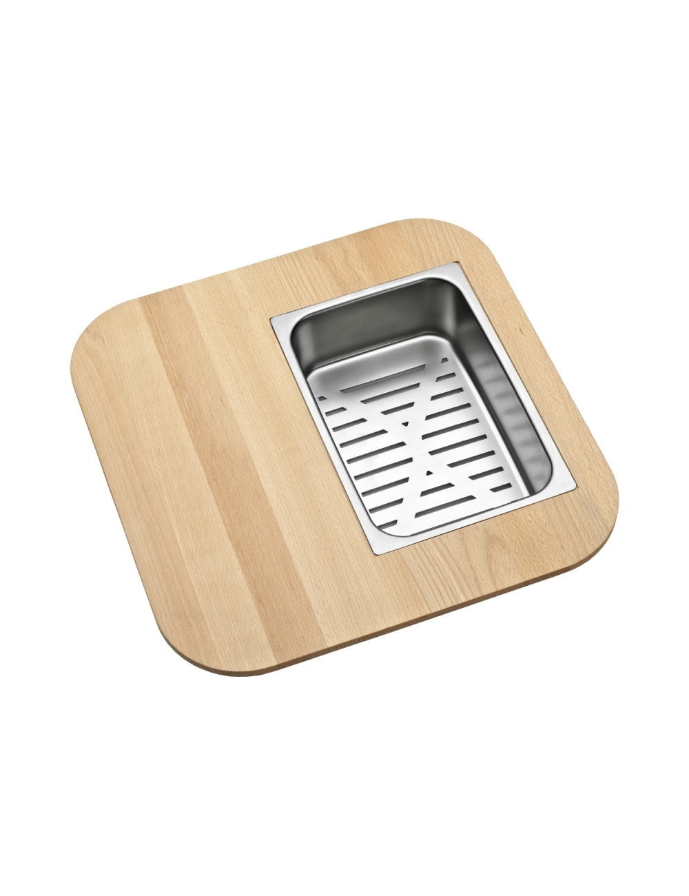 Conjunto tabla + colador cubeta 40.40 Teka