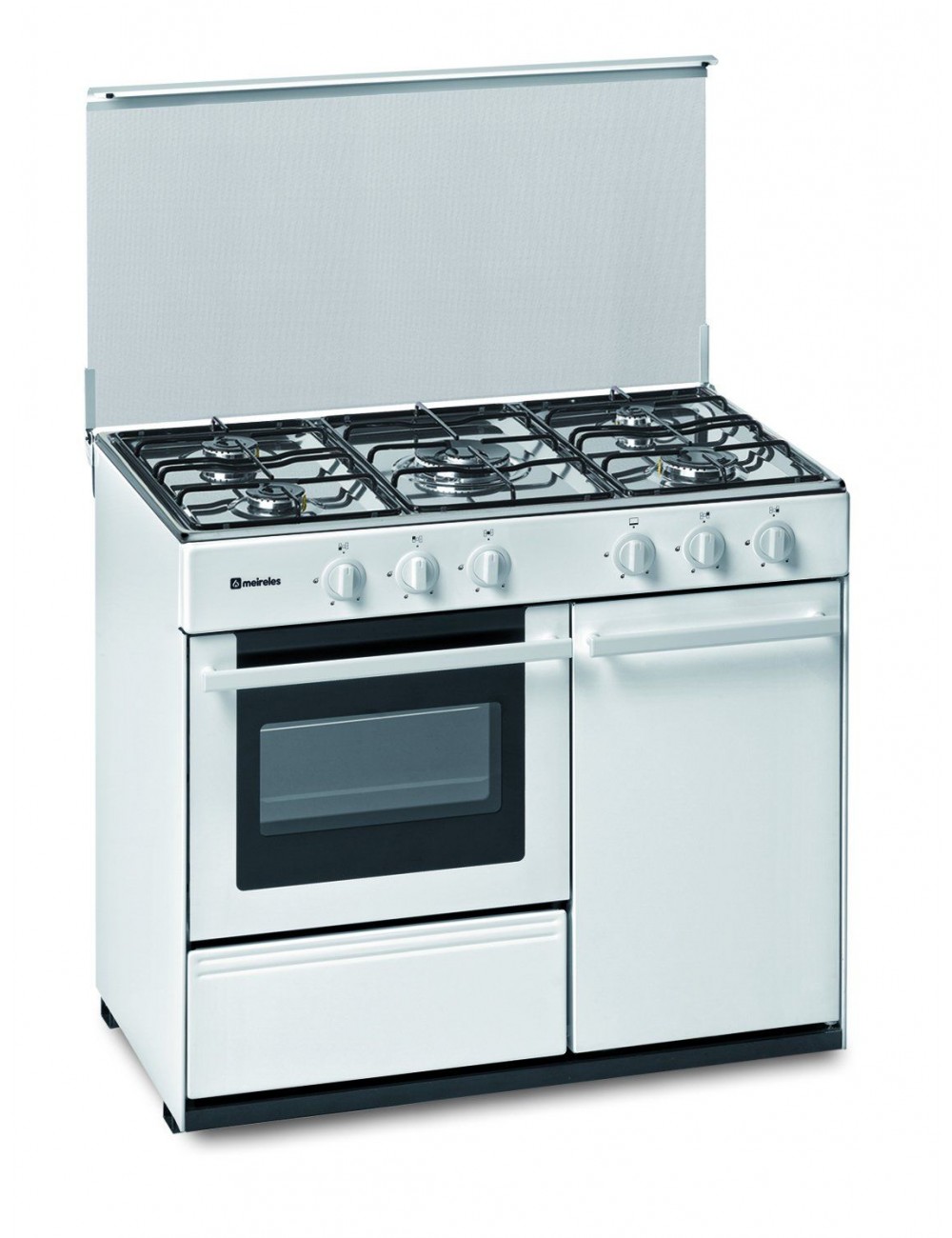 Meireles Cocina G2950DVW Gas Butano Blanca 5 Fuegos Horno Gas Meireles - 1