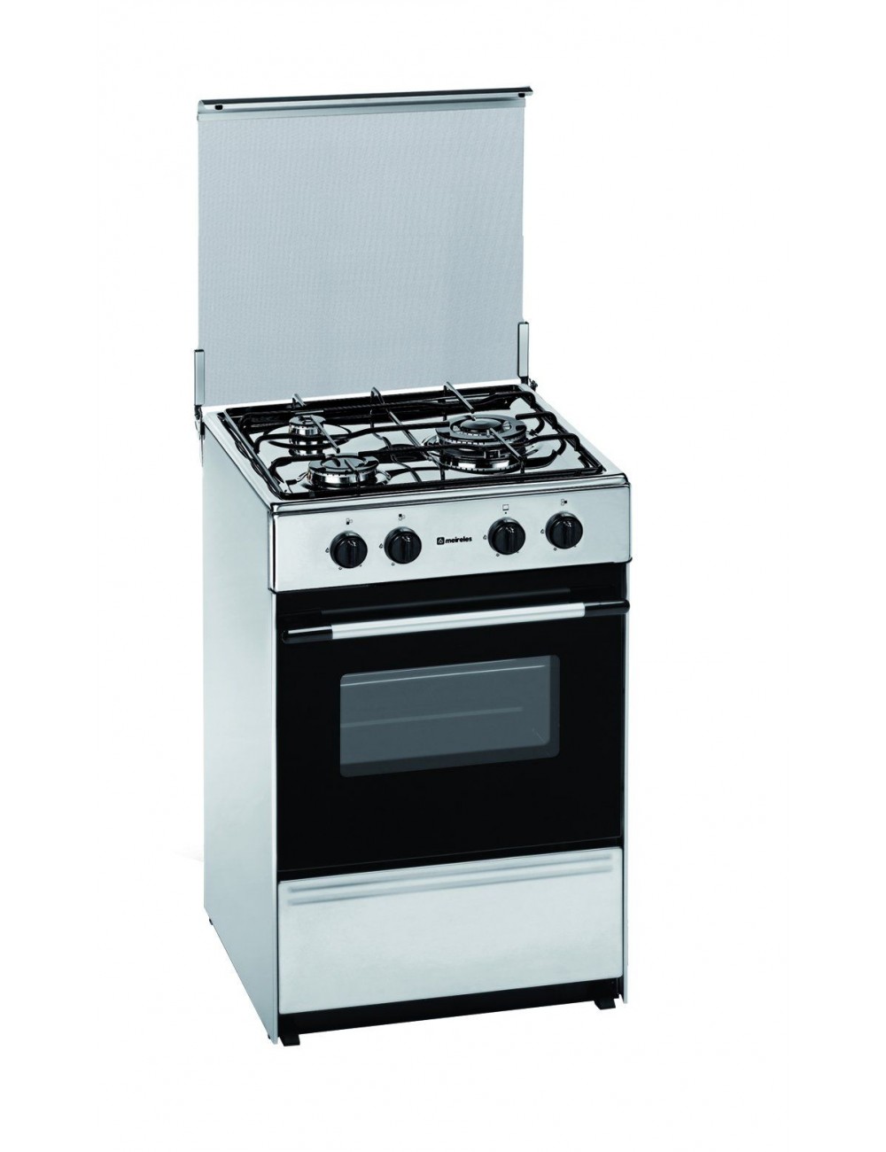 Meireles Cocina G1530DVX Gas Natural Inox 3 Fuegos Meireles - 1