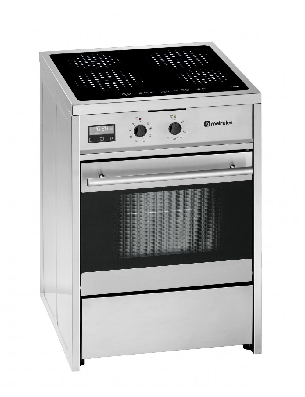 Meireles Cocina E612X Eléctrica Inox Inducción 4 Zonas Horno Eléctrico Meireles - 1 Meireles Cocina E612X Eléctrica Inox Inducción 4 Zonas Horno Eléctrico Meireles - 1