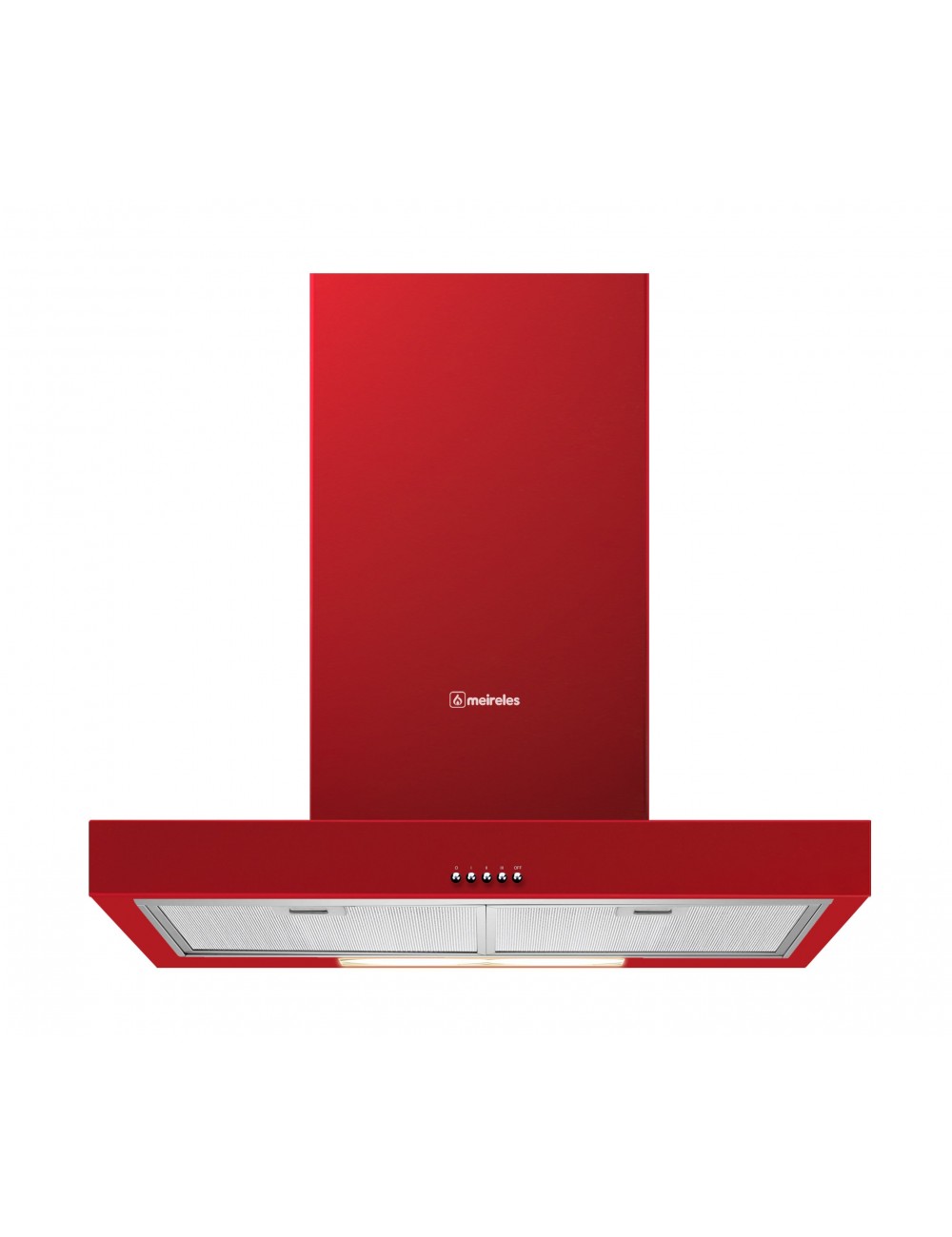 Meireles Campana Decorativa MEP291R 90cm Roja 560m3/h Clase C Meireles - 1 Meireles Campana Decorativa MEP291R 90cm Roja 560m3/h Clase C Meireles - 1