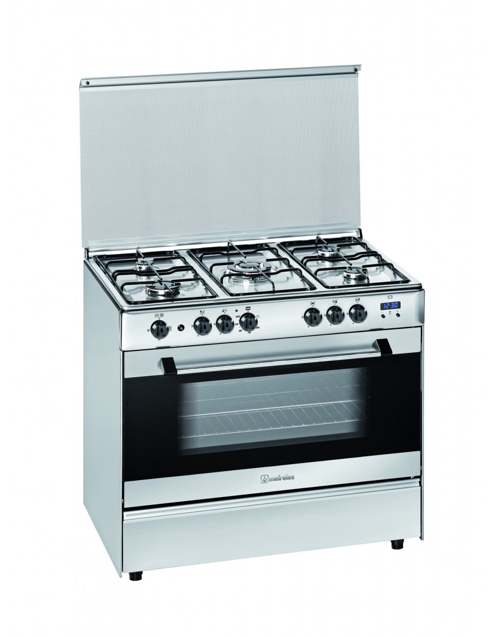 Meireles Cocina G900x Gas Natural Inox 5 Fuegos Horno Gas Meireles - 1