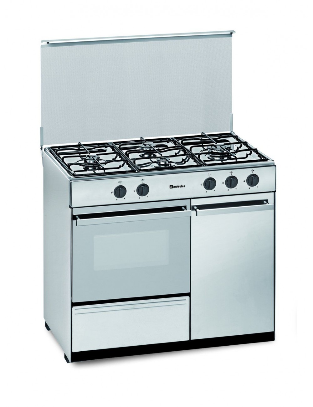 Meireles Cocina G2940VX Gas Butano Inox 4 Fuegos Meireles - 1