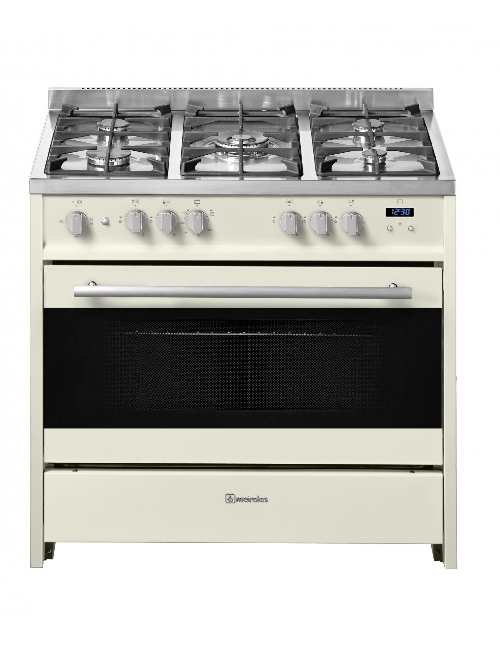 Meireles Cocina G910CR Gas Butano Crema 5 Fuegos Horno Gas Meireles - 1 Meireles Cocina G910CR Gas Butano Crema 5 Fuegos Horno Gas Meireles - 1