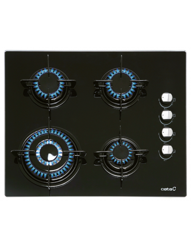 Encimera cristal gas Cata CIB 6031