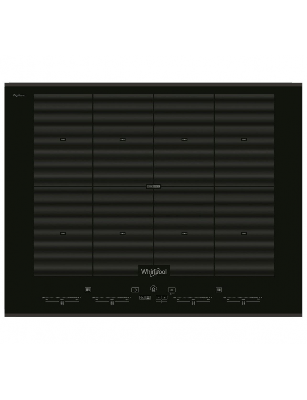 Whirlpool Encimera Inducción SMO658CBTIXL 4 Zonas Total Flex 65cm Biselada Whirlpool - 1