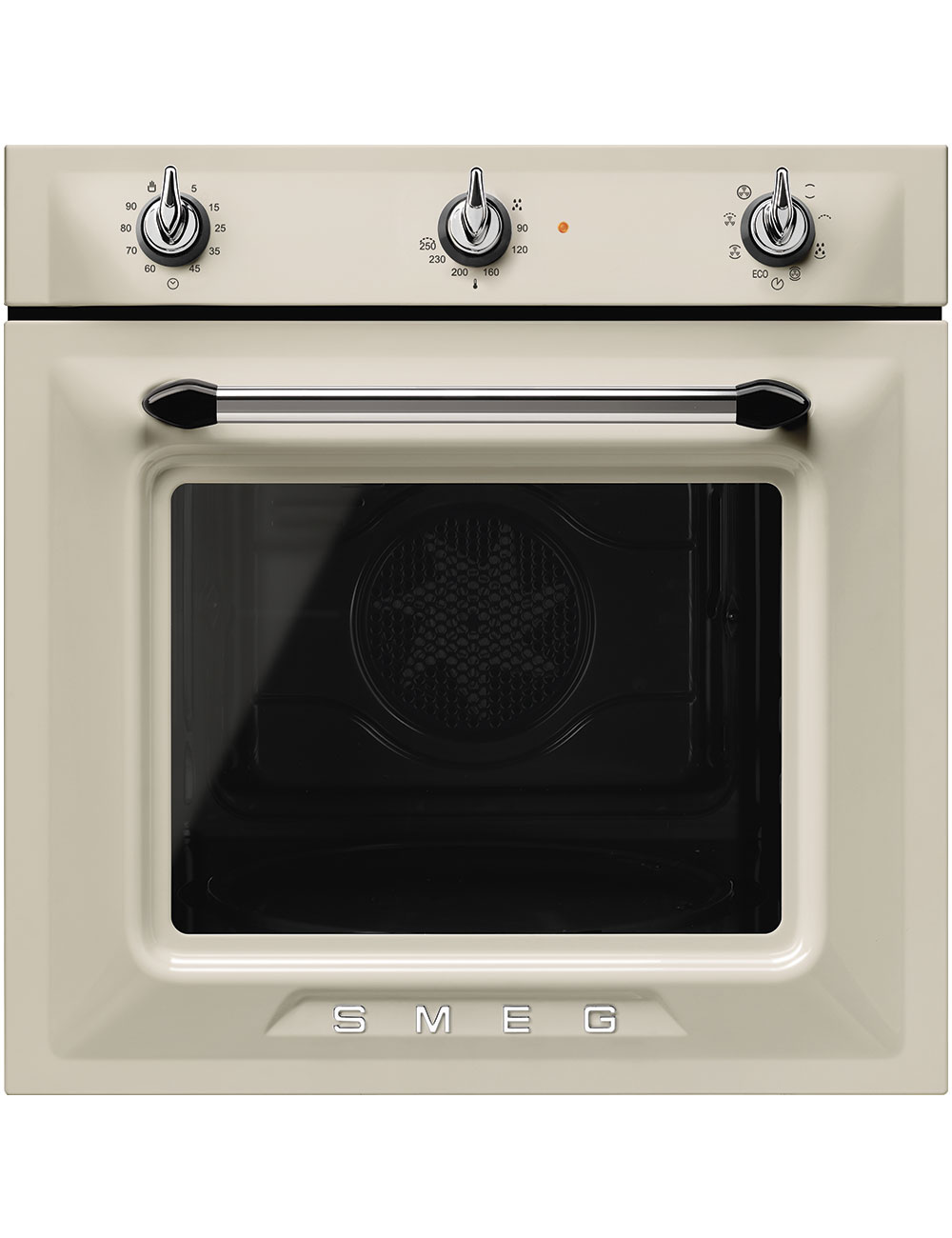 Smeg Horno SF6905P1 Vapor Clean Crema 70L Termoventilado Clase A Smeg - 1