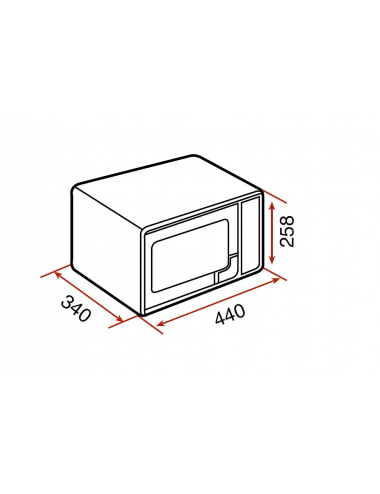Teka Microondas Grill MWE225G 20L Inox 700W Teka - 2