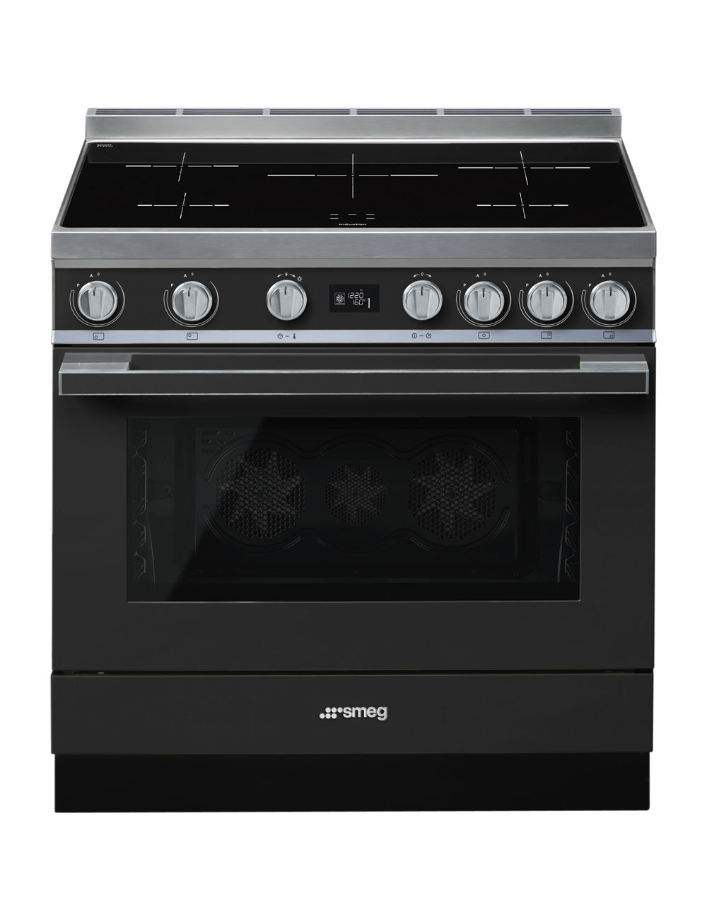 Smeg Cocina CPF9IPAN Eléctrica Antracita Inducción 5 Zonas Horno Eléctrico Pirolítico Smeg - 1