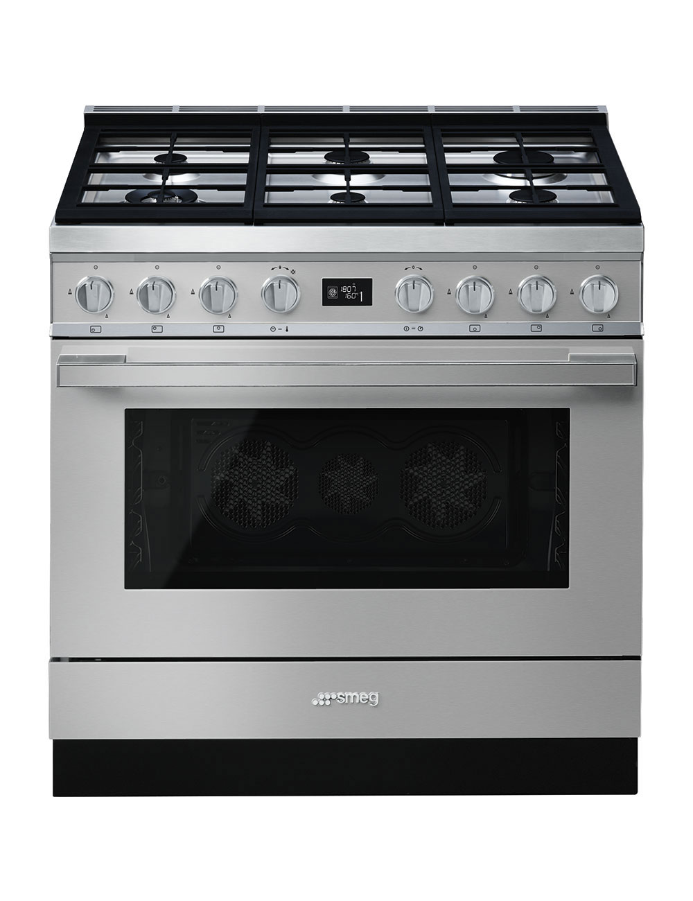 Smeg Cocina CPF9GPX Gas Natural Inox 6 Fuegos Horno Eléctrico Pirolítico Smeg - 1