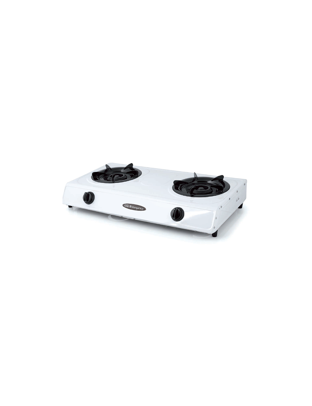 Orbegozo Hornillo Gas FO2600 2 Fuegos Blanco 71x40cm Gas Butano Orbegozo - 1