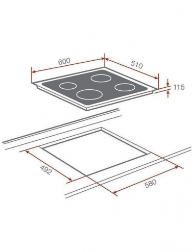 tEKA VITROCERÁMICA VTC B