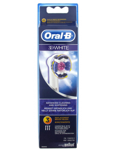 Recambio cepillo dental Oral-B 3D White EB18-3