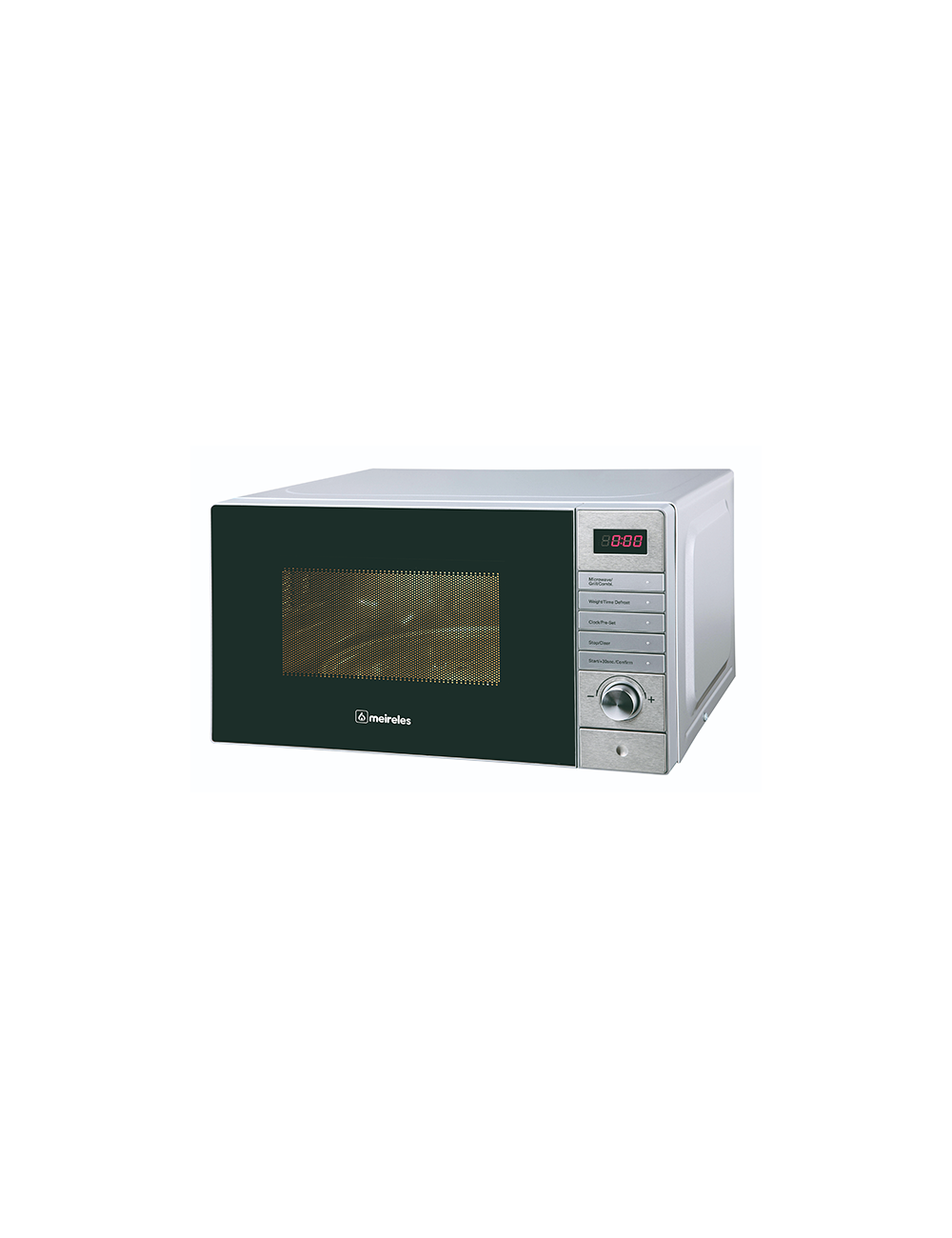 Meireles Microondas Grill MM20LX 20L Inox 1000W Meireles - 1 Meireles Microondas Grill MM20LX 20L Inox 1000W Meireles - 1