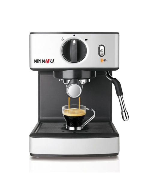 Oferta cafetera express Minimoka CM-1866 inox - Electrodomésticos online
