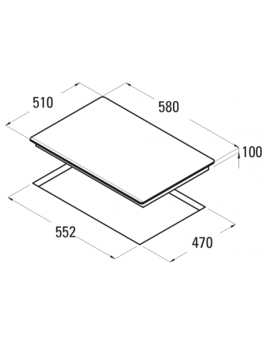 CATA LGD 631 Negro, Acero inoxidable Integrado Encimera de gas 4 zona(s) Cata - 2