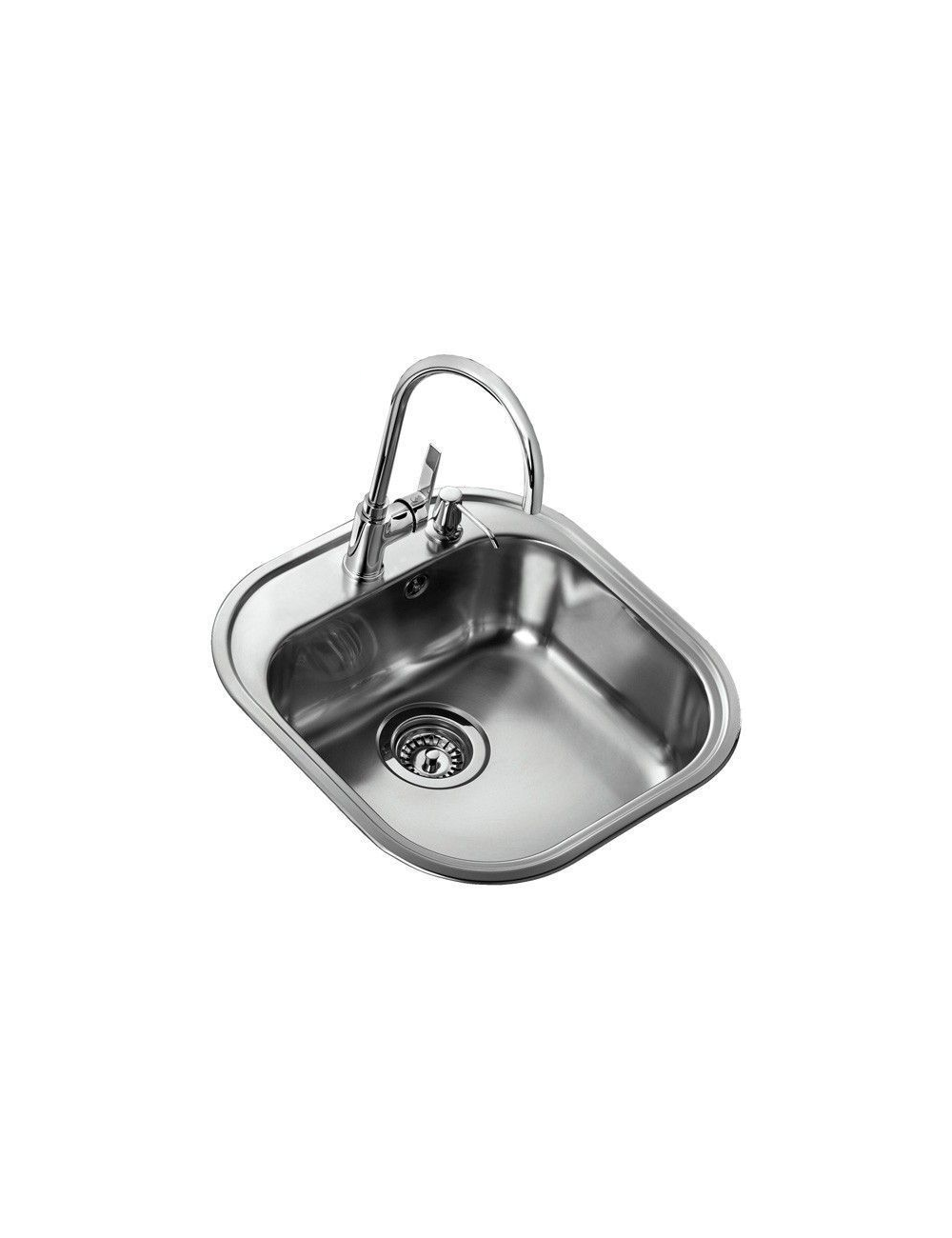 Teka Tekaway Stylo 1C + IN 995 Lavabo sobre-encimera Acero inoxidable Teka - 1