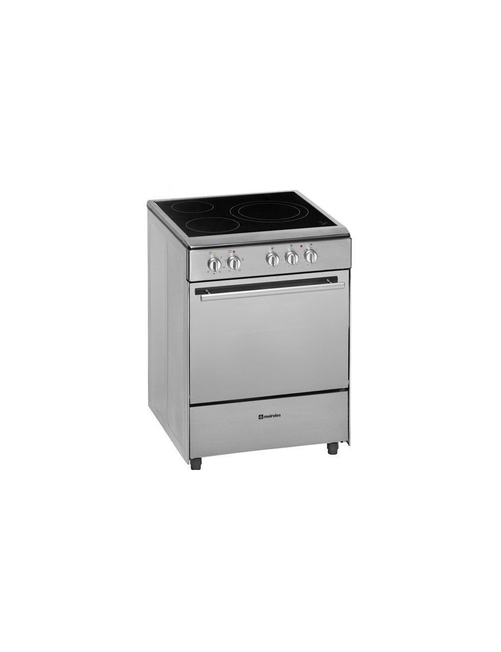 Meireles Cocina E603X3F Eléctrica Inox Vitrocerámica 3 Zonas Horno Eléctrico Meireles - 1 Meireles Cocina E603X3F Eléctrica Inox Vitrocerámica 3 Zonas Horno Eléctrico Meireles - 1