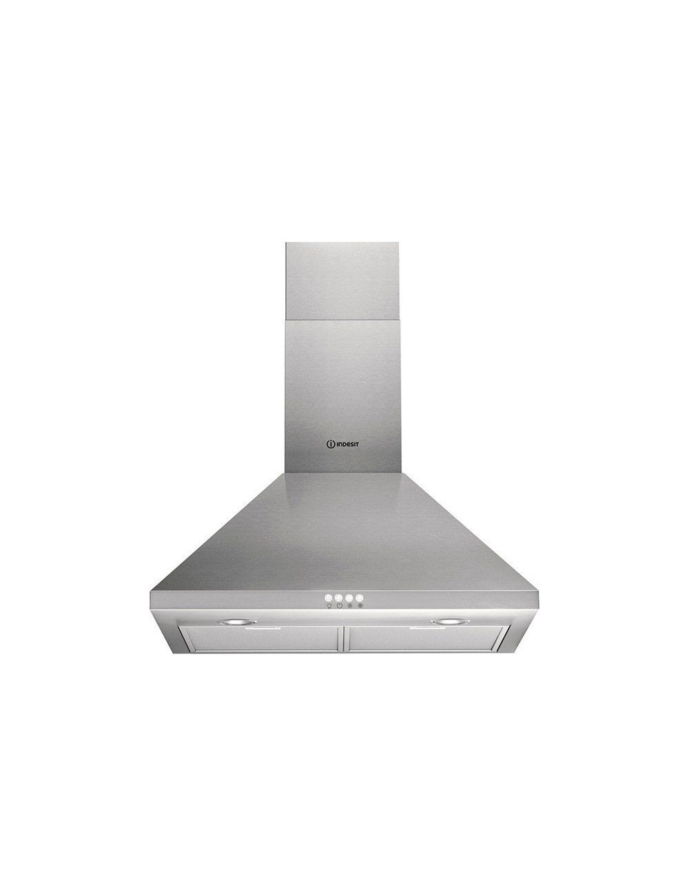 Indesit Campana Decorativa IHPC65LMX 60cm Inox 603m3/h Clase B Indesit - 1