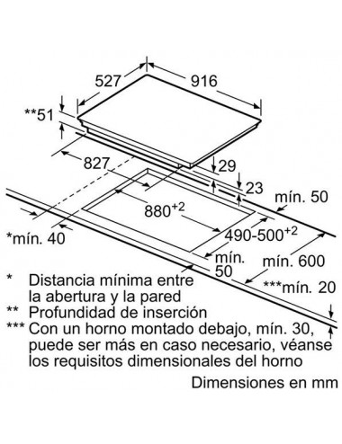 Placa inducción BOSCH PXV975DC1E