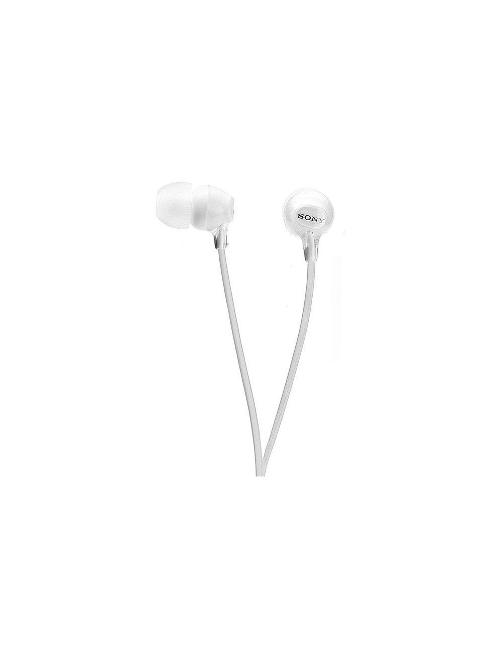 SONY AURICULAR MDR-EX15LP/WC BLANCO BOTON + RECAMBIO SILICONA Sony - 1