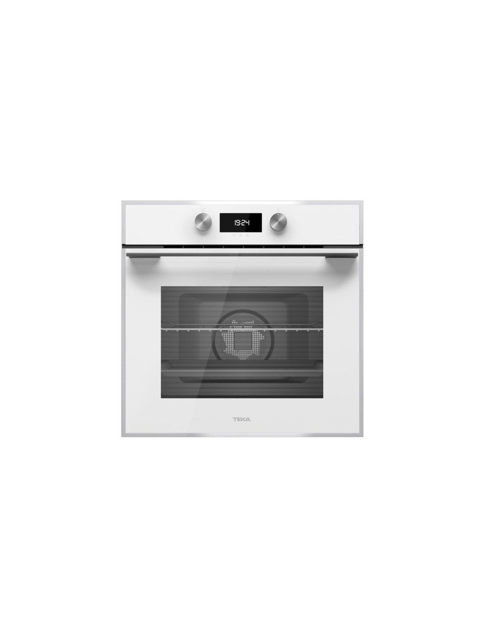 Teka Horno HLB840P Pirolítico Hidrolítico Cristal Blanco 71L Guías Clase A+ Teka - 1