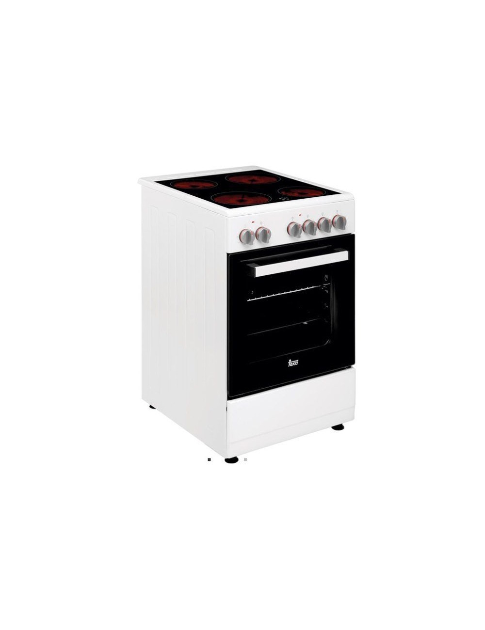 Teka Cocina FS5024VEWH Eléctrica Blanca Vitrocerámica 4 Zonas Horno Eléctrico Teka - 1