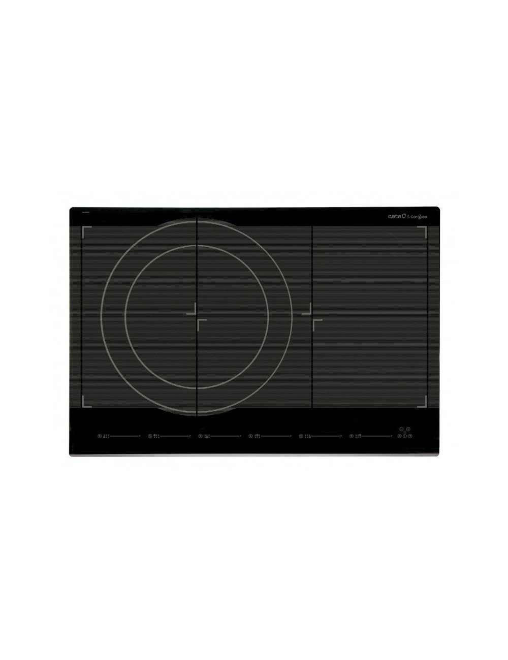 CATA Giga 750 Negro, Gris Integrado Con placa de inducción 6 zona(s) Cata - 1