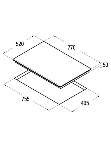 CATA Giga 750 Negro, Gris Integrado Con placa de inducción 6 zona(s) Cata - 2