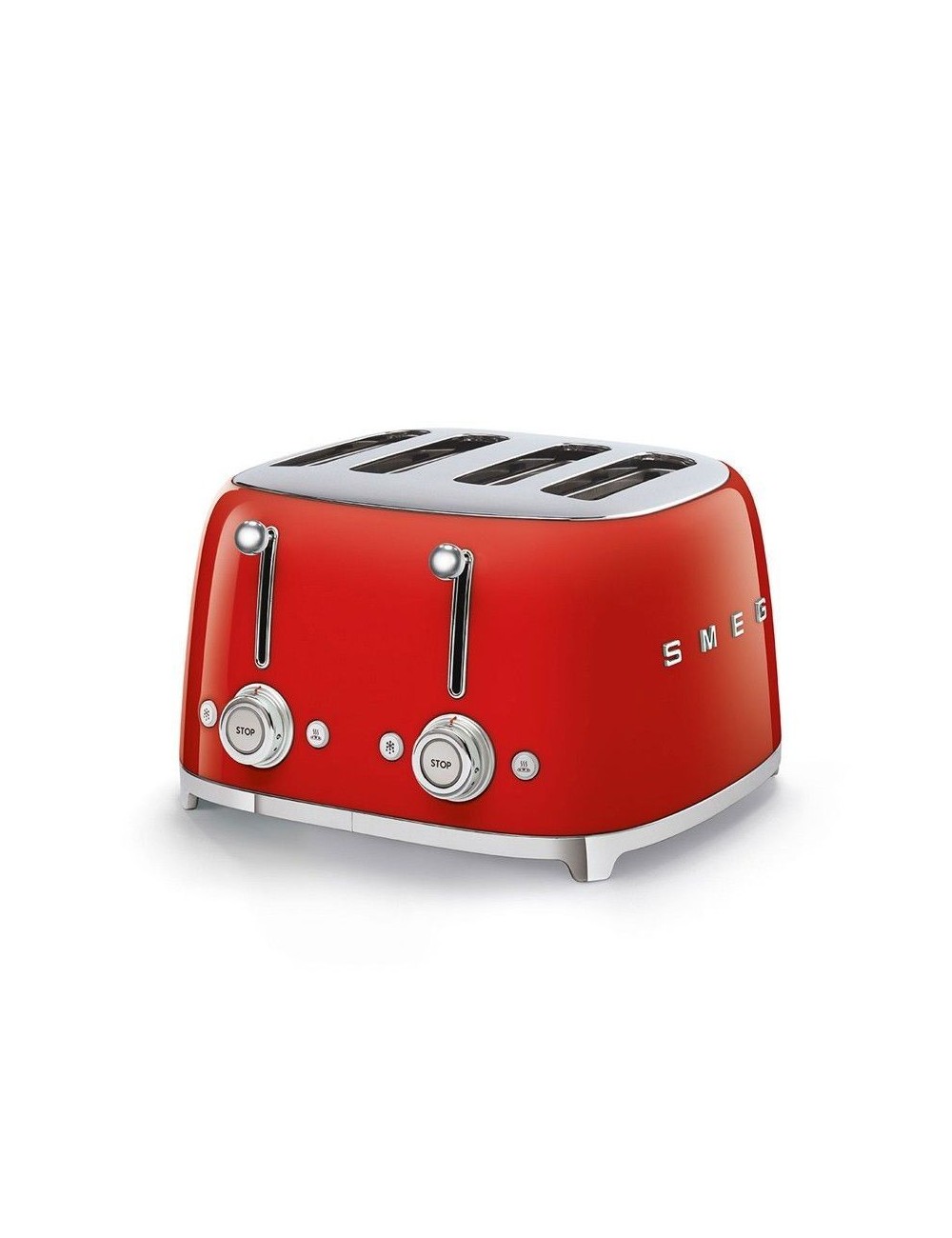 Tostador vintage Smeg TSF03RDEU Rojo 4 rebanadas Años 50 Style