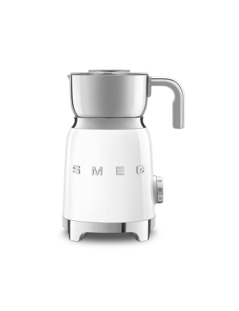 Espumador de Leche Smeg MFF01WHEU Blanco Años 50 Style