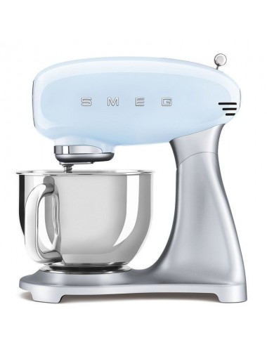 Robot de cocina Smeg SMF02PBEU Azul Amasador Años 50 Style