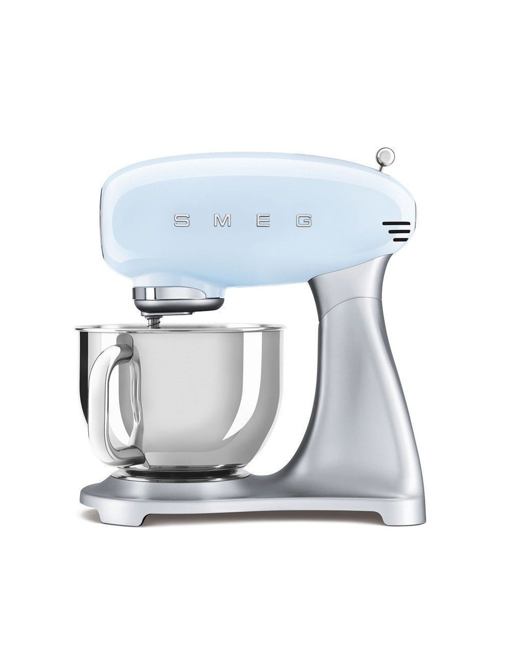 Robot de cocina Smeg SMF02PBEU Azul Amasador Años 50 Style