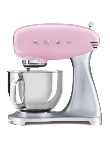 Robot de cocina Smeg SMF02PKEU Rosa Amasador Años 50 Style